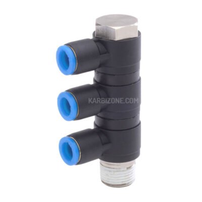 Pneumatic Triple Swivel One Touch Fitting