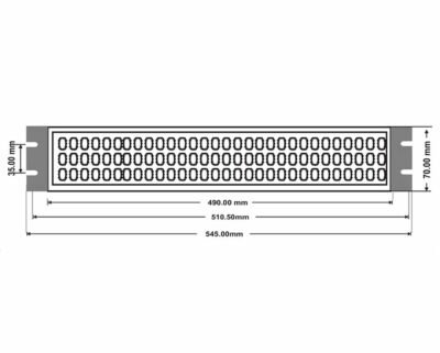CNC Machine Work Light - 13 Watts - Dimensions